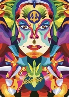 Roar of the Fifth People Art Card (Gold-Stamped Signature)