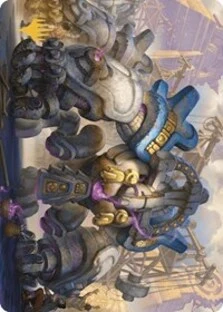 Master's Manufactory Art Card (Gold-Stamped Planeswalker Symbol)