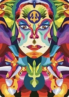 Roar of the Fifth People Art Card