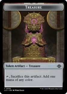 Treasure (0018) // Bat Double-Sided Token