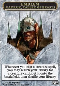 Emblem - Garruk, Caller of Beasts