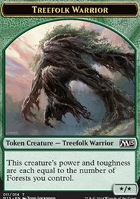 Treefolk Warrior Token