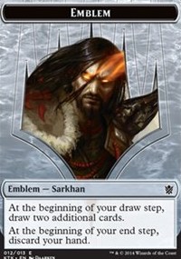 Emblem - Sarkhan, the Dragonspeaker