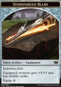 Stoneforged Blade // Germ Double-sided Token