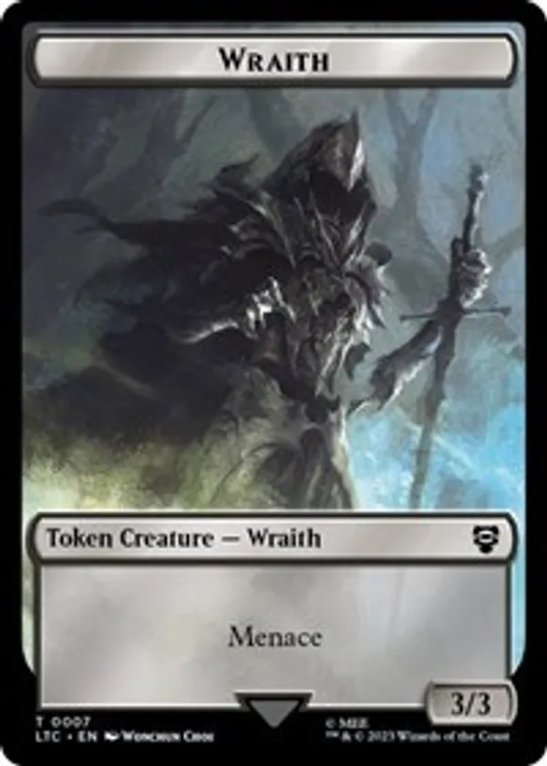 Goblin // Wraith Double-Sided Token