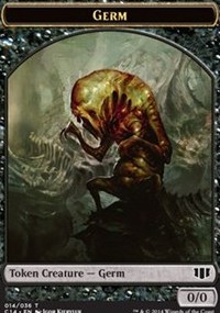 Germ // Zombie (Black) Double-sided Token
