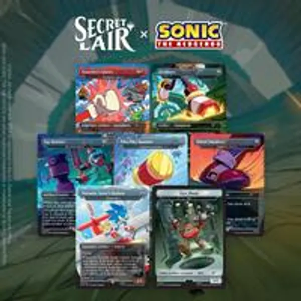 MTG sonic Turbo Gear Foil Edition 7枚セット Secret Lair x Sonic: Turbo Gear Foil Edition | Secret Lair