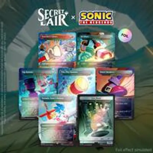 Sonic: Turbo Gear (Rainbow Foil)