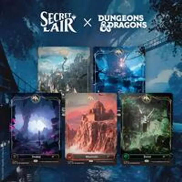 Secret Lair Drop: Secret Lair x Dungeons & Dragons: Lands of the Forgotten Realms - Non-Foil Edition
