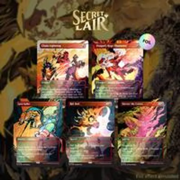 EVERYTHING IS ON FIRE (Rainbow Foil) • Secret Lair Series (SLD)