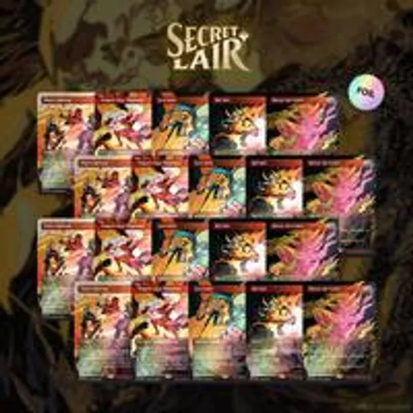 EVERYTHING IS ON FIRE Playset Bundle (Rainbow Foil)